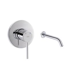 Комплект для умывальника Qtap Spring Chrome: Смеситель QTSPRCRM 0101 +  излив QTVYT246CRM45930, фото  | SNABZHENIE.com.ua