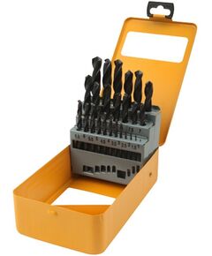 Tolsen Набір свердел по металу HSS, 25шт, 1-13мм, кейс, фото  | SNABZHENIE.com.ua