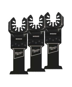 Полотно для мультитула OPEN-LOK™ MILWAUKEE, 35х50мм, (3шт), (дерево), фото  | SNABZHENIE.com.ua