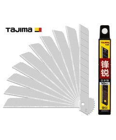 Лезвия для ножа 9 мм TAJIMA (Япония) CB30KH ультра острые сегментные 10 шт, фото  | SNABZHENIE.com.ua