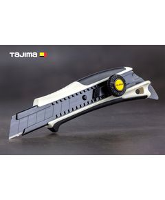 Нож строительный 18 мм TAJIMA DORAFIN (Япония) DFC-L561W винтовой фиксатор, фото  | SNABZHENIE.com.ua