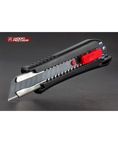 Нож строительный 18мм автофиксатор Woodpecker  FD-7810, фото  | SNABZHENIE.com.ua