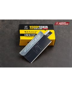 Лезвия сменные для скребка ультра острые черные 19мм Woodpecker 5шт  FD-508, фото  | SNABZHENIE.com.ua
