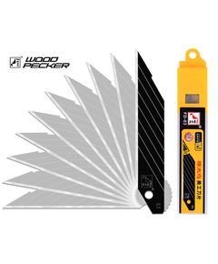 Лезвия для ножа 18мм угол 30° Woodpecker серые 10шт FD-03, фото  | SNABZHENIE.com.ua