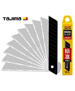 Лезвия для ножа 18 мм TAJIMA (Япония) LB50H сегментные 10 шт, фото  | SNABZHENIE.com.ua
