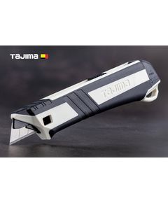 Нож строительный 18 мм TAJIMA (Япония) DKC-L590W изолированный верхний автоматический фиксатор, фото  | SNABZHENIE.com.ua