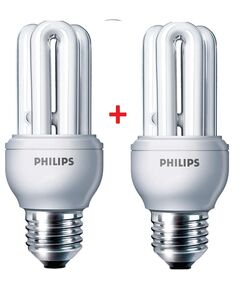 Philips E27 11W 220-240V 2700K Genie (1+1), фото  | SNABZHENIE.com.ua