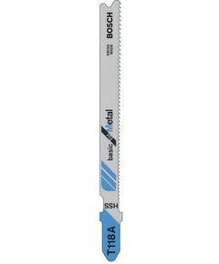 Bosch Пилка лобзикова T118 А, HS, 5 шт., фото  | SNABZHENIE.com.ua