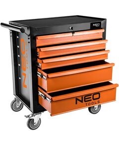 Візок для інструментів, 5 висувних ящиків NEO, фото  | SNABZHENIE.com.ua