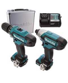 Makita LX201X (DF331DZ, TD110DZ, DC10WD, BL1016x2, 784244-7) CXT, фото  | SNABZHENIE.com.ua