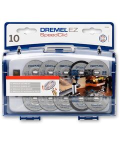 Dremel Набір кругів відрізних SC690 (10шт + тримач), фото  | SNABZHENIE.com.ua
