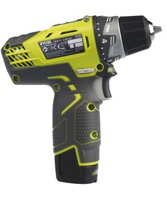 Ryobi Шуруповерт R12DD-L13S акумуляторний, 12В Li-Ion, 2-скор., 1х1.3Aч, 10мм, ЗП, сумка, фото  | SNABZHENIE.com.ua