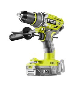 Ryobi Шуруповерт-дриль RONE+ R18PD7-220B, 18В, ударний, безщітковий, 85Нм, 2х2.0Ач, фото  | SNABZHENIE.com.ua