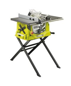 Ryobi Верстат розпилювальний RTS1800ES-G зі станиною, 4800 об/хв, 1800Вт, 254 мм, 24.3кг, фото  | SNABZHENIE.com.ua