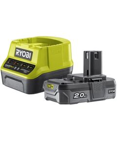 Ryobi Набір акумулятора та зарядного пристрою ONE+ RC18120-120 18В 1х2А·год ЗП 2А, фото  | SNABZHENIE.com.ua