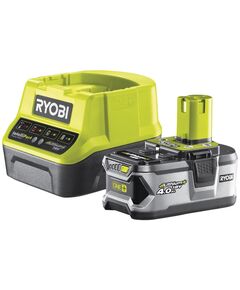 Ryobi Набір акумулятора та зарядного пристрою ONE+ RC18120-140 18В 1х4А·год ЗП 2А, фото  | SNABZHENIE.com.ua