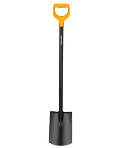 Fiskars Лопата пряма Solid із закругленим лезом 117см, 1890г, фото  | SNABZHENIE.com.ua