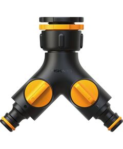 Fiskars Конектор подвійний Watering, фото  | SNABZHENIE.com.ua