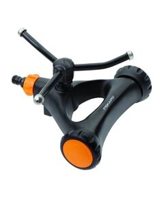 Fiskars Обприскувач вихровий металевий з колесами Watering, фото  | SNABZHENIE.com.ua