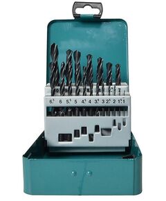 Makita Набір свердел  по металу, HSS-R, 19 шт., фото  | SNABZHENIE.com.ua