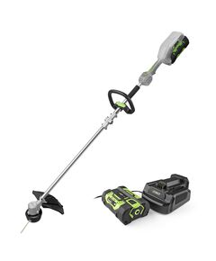 EGO Тріммер акум. ST1301E-S KIT, 56В, ширина косіння 33см, струна 2,0мм, акум. 2,5А*год + зарядний пристрій, фото  | SNABZHENIE.com.ua