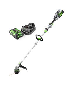 EGO Тріммер акум. ST1613E-T KIT, 56В, ширина косіння 40см, Line IQ, Powerload, струна 2,4мм, роз`ємна штанга,  акум. 4А*год + зарядний пристрій, фото  | SNABZHENIE.com.ua
