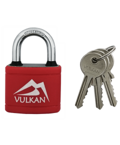 VULKAN Замок навісний PVC 38мм BX0138, фото  | SNABZHENIE.com.ua