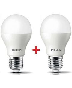 Philips LEDBulb E27 9-70W 6500K 230V A55 (1+1), фото  | SNABZHENIE.com.ua