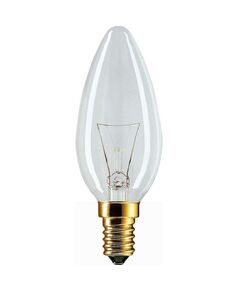 Philips E14 60W 230V B35 CL 1CT/10X10F Pila, фото  | SNABZHENIE.com.ua