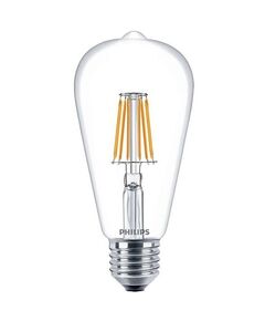 Philips LED Fila ND E27 7.5-70W WW 230V ST64 1CT APR, фото  | SNABZHENIE.com.ua