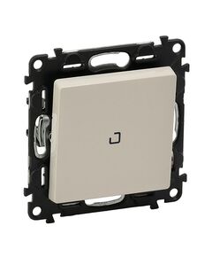 Legrand 10АХ 250В з підсвічуванням, Слонова кістка, Valena LIFE, фото  | SNABZHENIE.com.ua