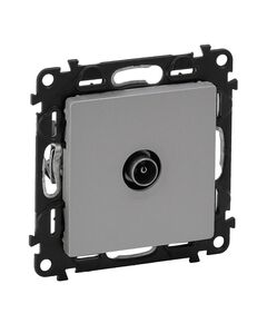 Legrand TV проходная "шлейф" штекер Алюминий, Valena LIFE, фото  | SNABZHENIE.com.ua