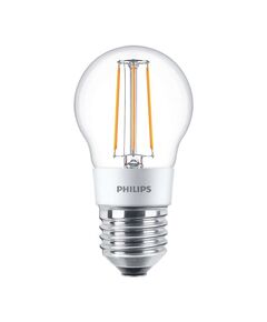 Philips LED Fila Dim E27 4.5-50W 2700K 230V P45 CL, фото  | SNABZHENIE.com.ua
