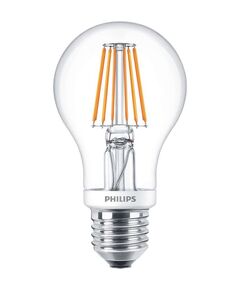 Philips LED Fila Dim E27 7.5-70W 2700K 230V A60 CL, фото  | SNABZHENIE.com.ua