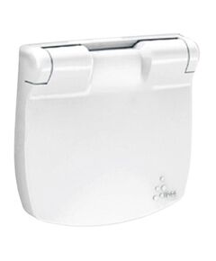 Legrand Накладка з кришкою силовий розетки Schuko (Valena IM'MATIC/ALLURE )[білий], фото  | SNABZHENIE.com.ua