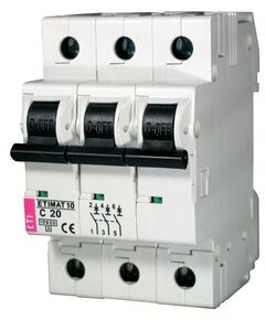 ETI ETIMAT 10 3p C[20А (10 kA)], фото  | SNABZHENIE.com.ua