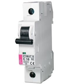 ETI ETIMAT 10 DC 1p C[16A (6kA)], фото  | SNABZHENIE.com.ua