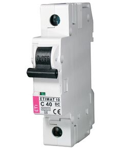 ETI ETIMAT 10 DC 1p C[40A (6kA)], фото  | SNABZHENIE.com.ua