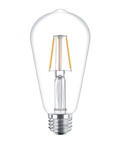 Philips LED Fila ND E27 4-50W 2700K 230V ST64 CL, фото  | SNABZHENIE.com.ua