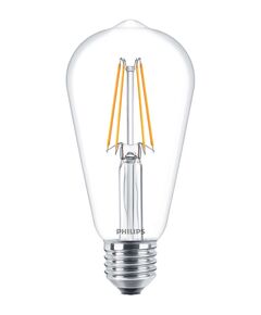 Philips LED Fila ND E27 6-70W 2700K 230V ST64 CL, фото  | SNABZHENIE.com.ua