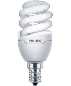 Philips E14 8W 220-240V WW 1PF/6 Tornado T2 mini, фото  | SNABZHENIE.com.ua