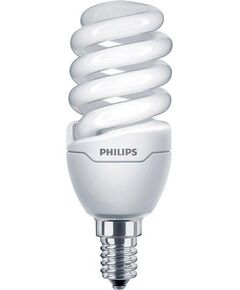Philips E14 12W 220-240V WW 1PF/6 Tornado T2 mini, фото  | SNABZHENIE.com.ua
