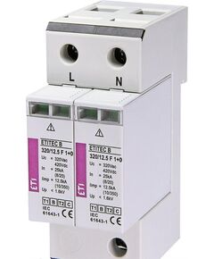 ETI ETITEC B 320/12,5 F (2+0) 2p, фото  | SNABZHENIE.com.ua