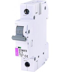 ETI ETIMAT 6 1p C 1A (6kA), фото  | SNABZHENIE.com.ua