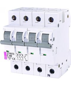 ETI ETIMAT 6 3p+N C 40А (6 kA), фото  | SNABZHENIE.com.ua