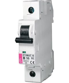 ETI ETIMAT 10 DC 1p C 10A (6 kA), фото  | SNABZHENIE.com.ua