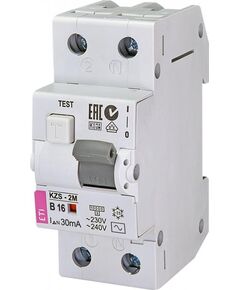 ETI KZS-2M B 16/0,03 тип AC (10kA), фото  | SNABZHENIE.com.ua