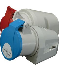 ETI Розетка настенная EZ-1653 IP44 (16A, 400V, 3P+N+PE), фото  | SNABZHENIE.com.ua