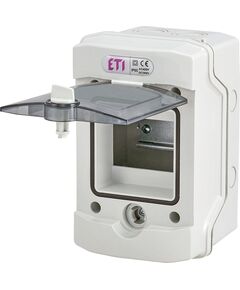 ETI Щит пластиковий, ECH-4Gu (4 модулі, зовнішній IP65), фото  | SNABZHENIE.com.ua