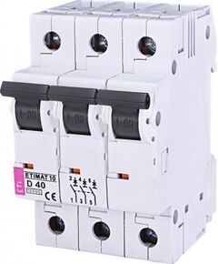ETI ETIMAT 10 3p D 40А (10 kA), фото  | SNABZHENIE.com.ua